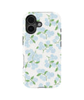 Blue Hydrangea Floral MagSafe iPhone Tough Case - i17T p1
