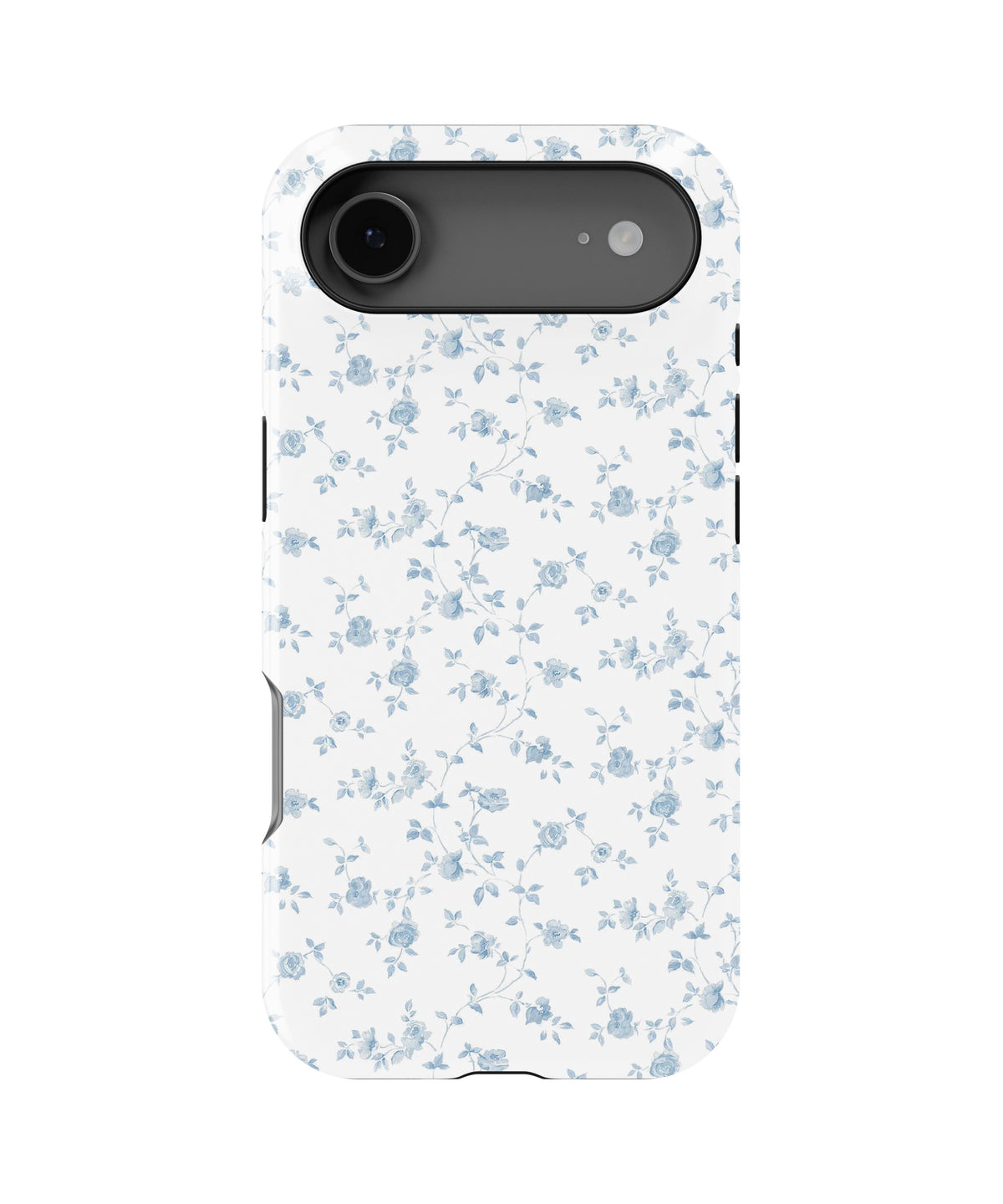 Blue Vintage Floral Vine MagSafe iPhone Tough Case - i17AT p1