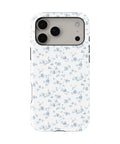 Blue Vintage Floral Vine MagSafe iPhone Tough Case - i17PMT p1