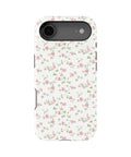 Pink Ditsy Rose Floral MagSafe iPhone Tough Case - i17AT p1
