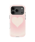 Pink Blush Heart Glow MagSafe iPhone Tough Case - i17PT p1