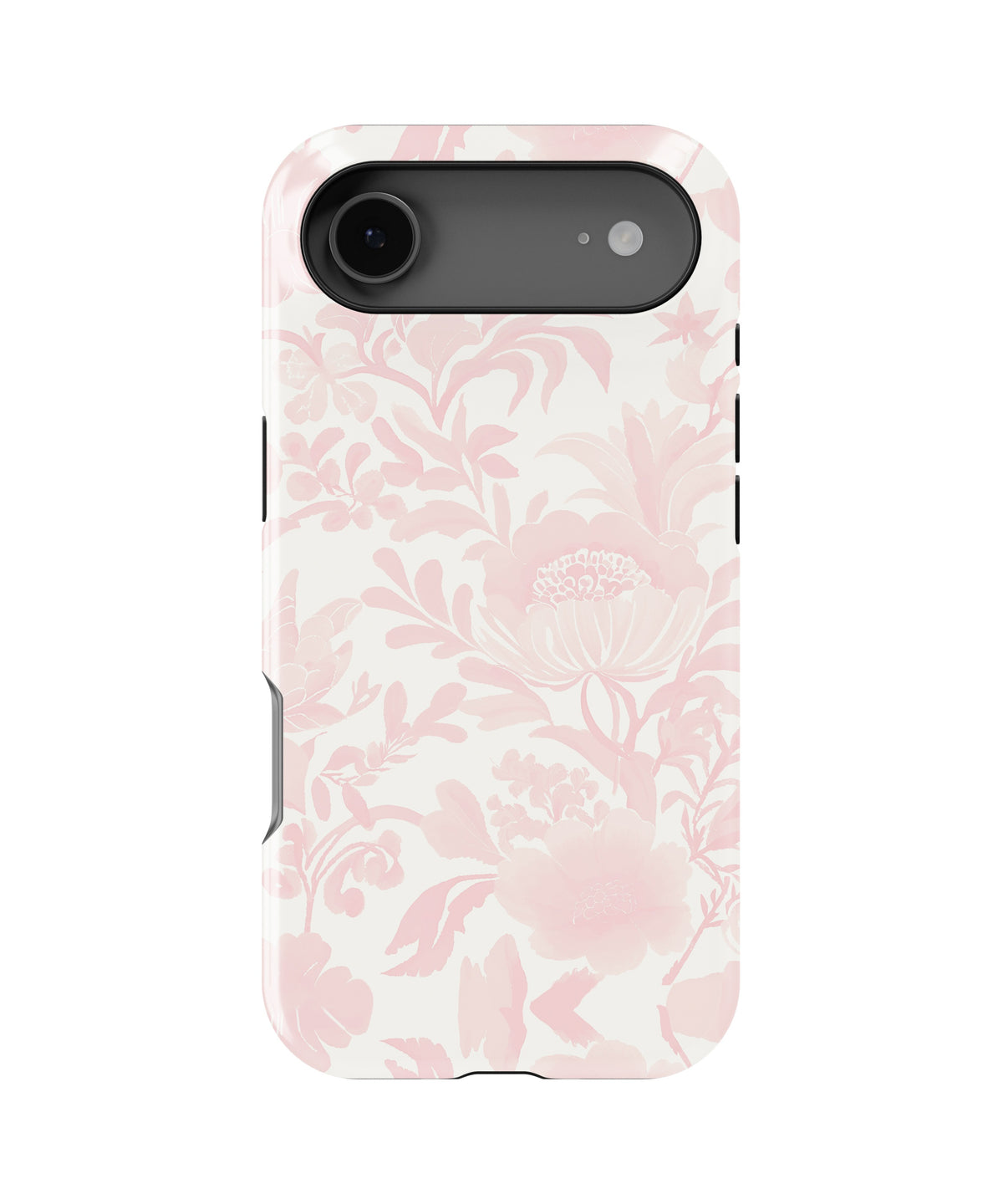 Soft Pink Botanical Floral MagSafe iPhone Tough Case - i17AT p1