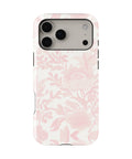 Soft Pink Botanical Floral MagSafe iPhone Tough Case - i17PMT p1