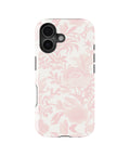 Soft Pink Botanical Floral MagSafe iPhone Tough Case - i17T p1