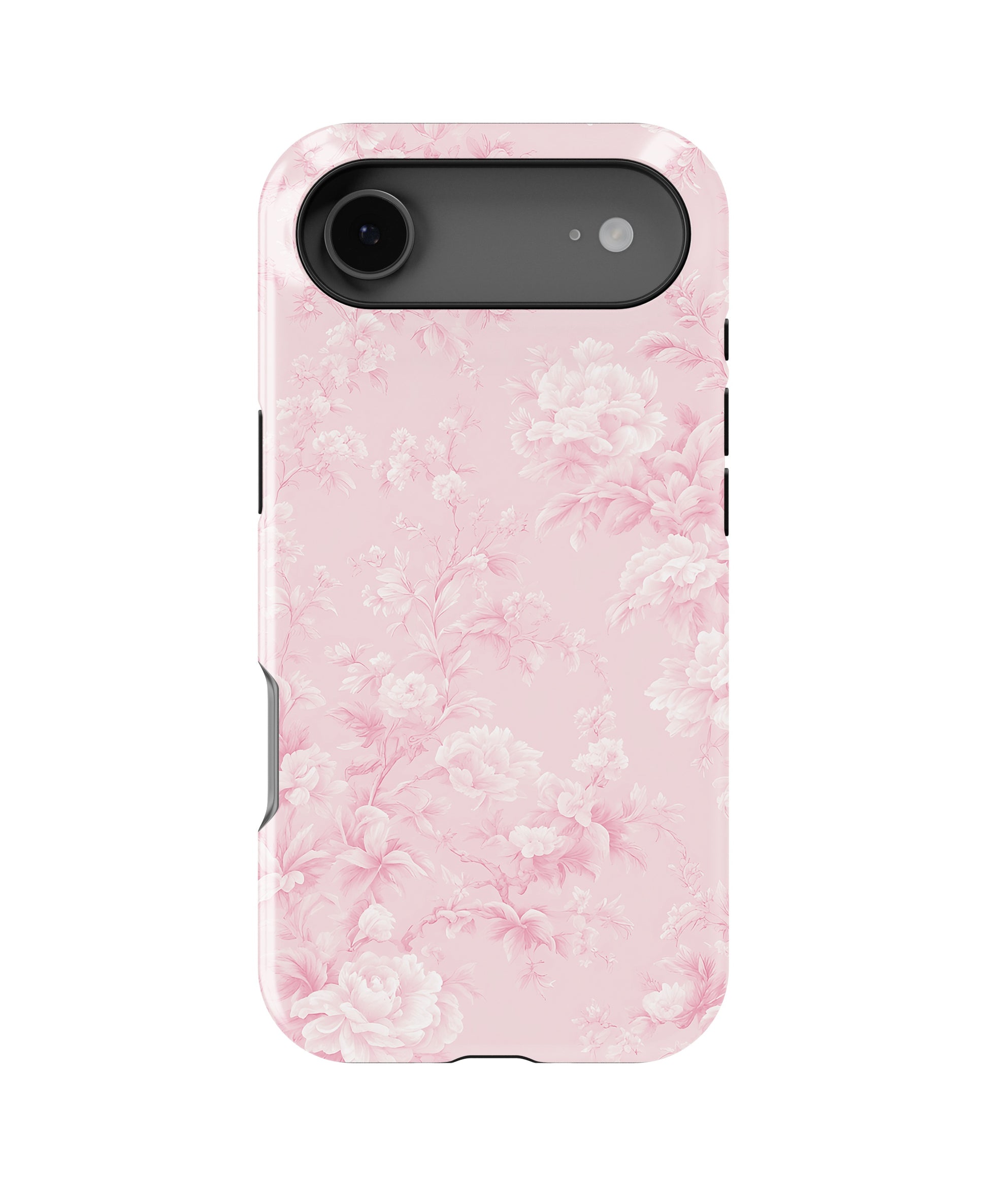 Pink Toile de Jouy Floral MagSafe iPhone Tough Case - i17AT p1