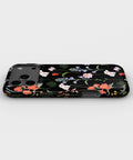 Black Wildflower Botanical MagSafe iPhone Tough Case - i17PMT p3