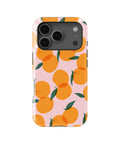 Pink Orange Citrus Fruit MagSafe iPhone Tough Case - i17PT p1