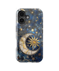 Blue Gold Celestial Mosaic MagSafe iPhone Tough Case - i17T p1