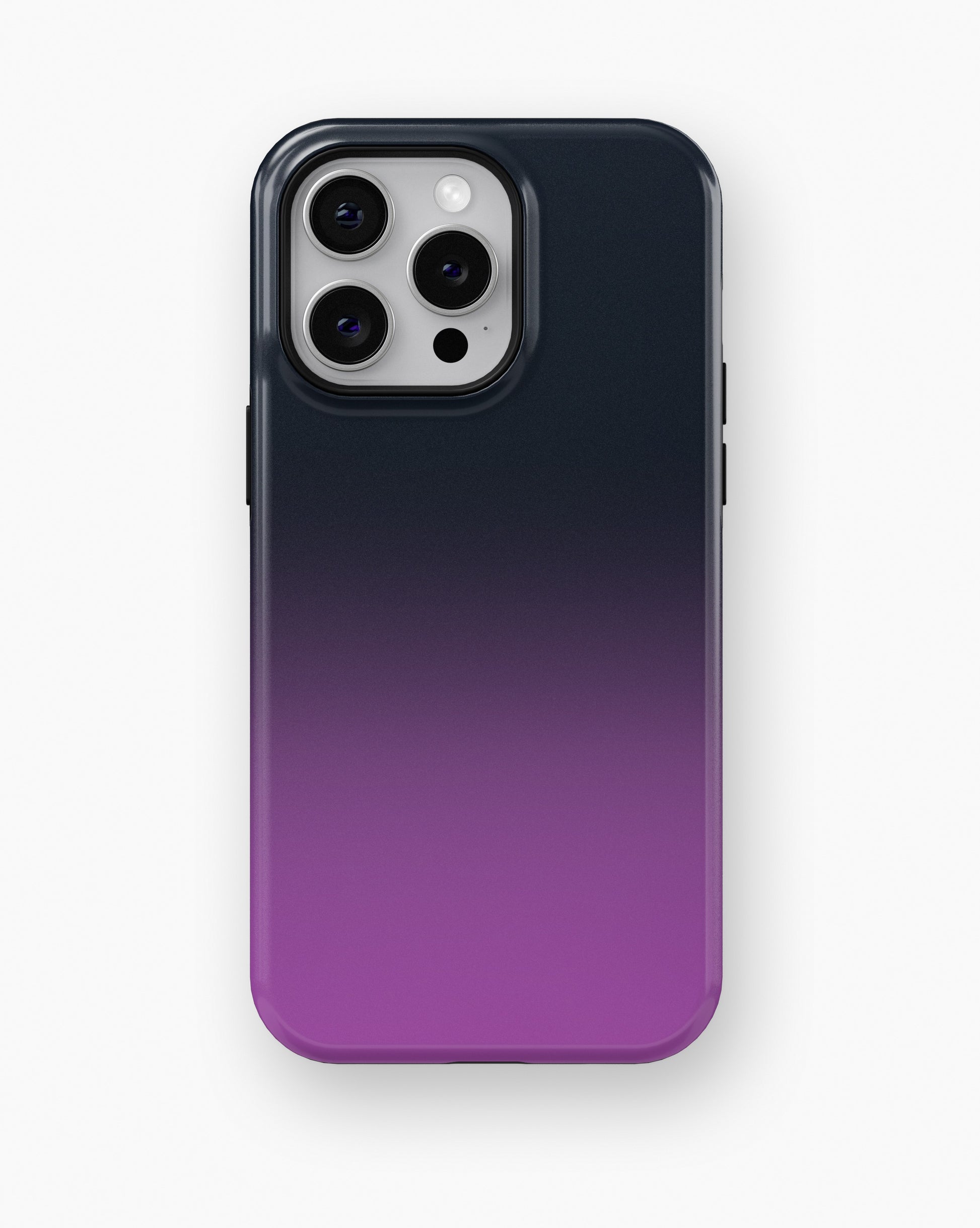 Navy Purple Ombre Gradient MagSafe iPhone Tough Case - i15 pro max tough p1