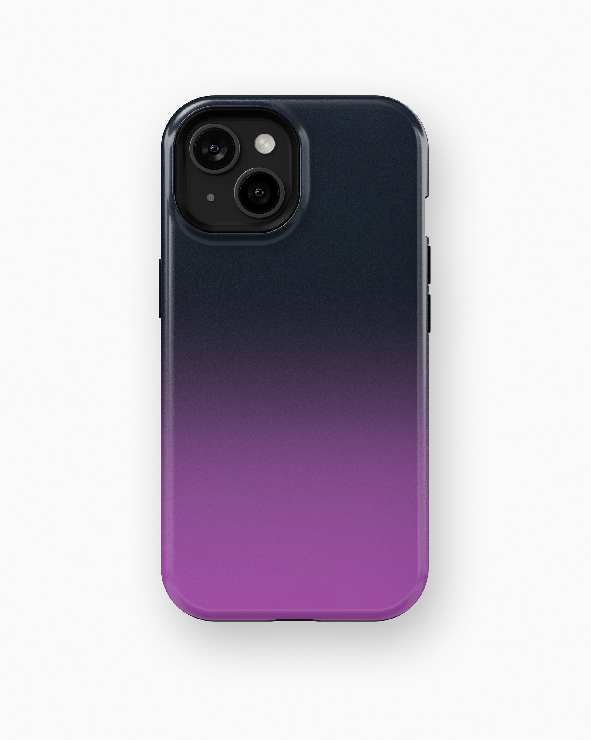 Navy Purple Ombre Gradient MagSafe iPhone Tough Case - i15 tough p1