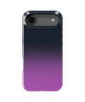 Navy Purple Ombre Gradient MagSafe iPhone Tough Case - i17AT p1