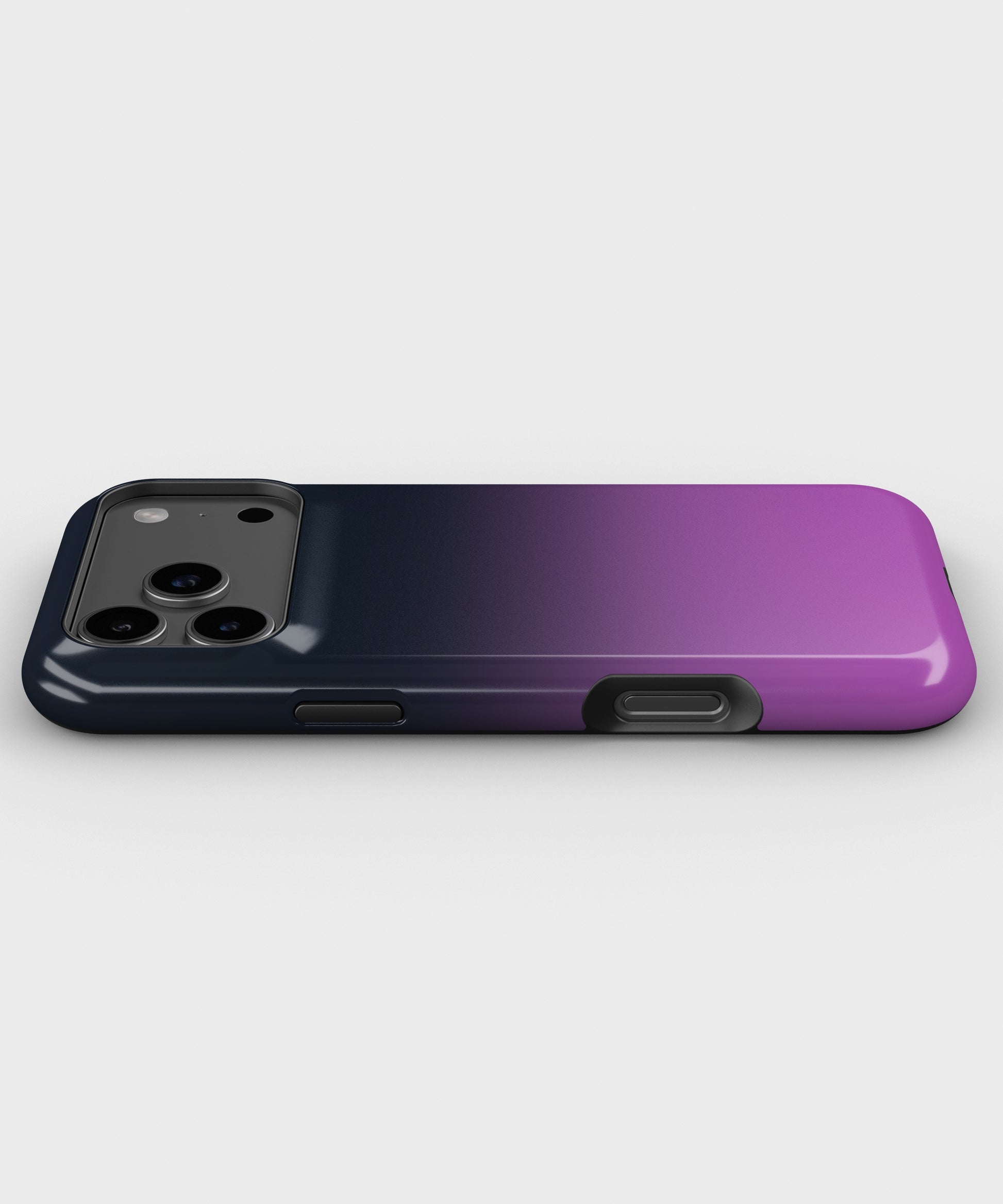 Navy Purple Ombre Gradient MagSafe iPhone Tough Case - i17PMT p3