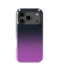 Navy Purple Ombre Gradient MagSafe iPhone Tough Case - i17PT p1