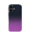 Navy Purple Ombre Gradient MagSafe iPhone Tough Case - i17T p1
