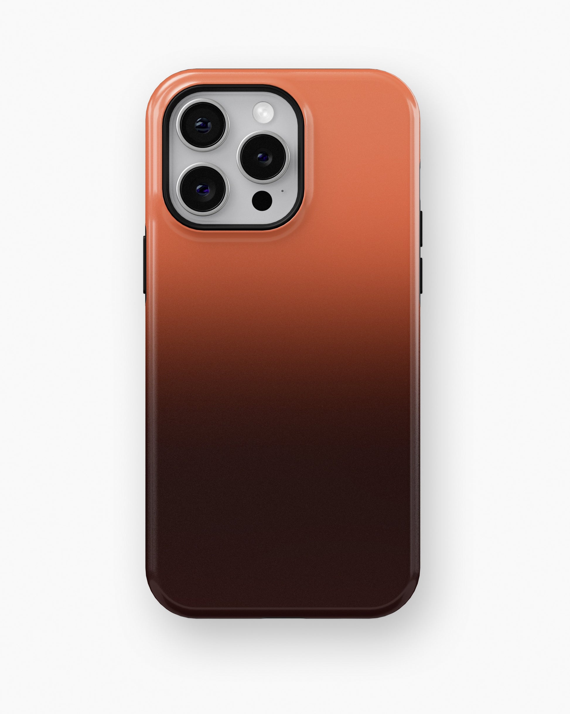 Orange Brown Ombre Gradient MagSafe iPhone Tough Case - i15 pro max tough p1