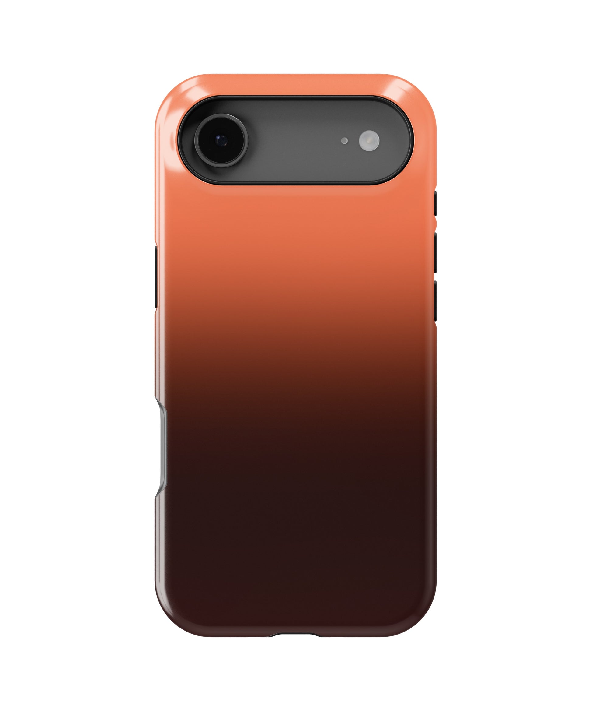 Orange Brown Ombre Gradient MagSafe iPhone Tough Case - i17AT p1