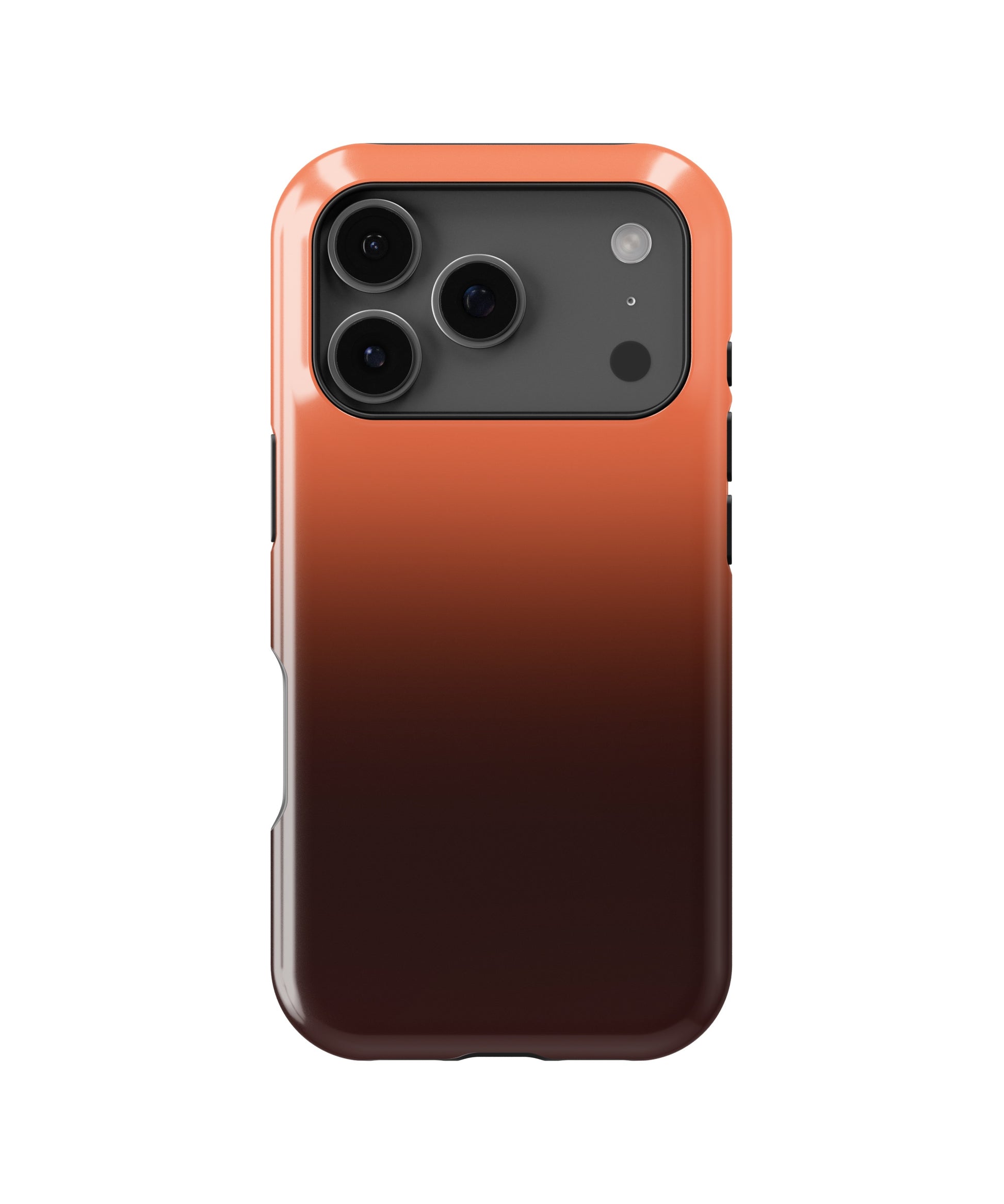 Orange Brown Ombre Gradient MagSafe iPhone Tough Case - i17PT p1
