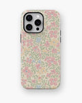 Pastel Garden Floral MagSafe iPhone Tough Case - i15 pro max tough p1