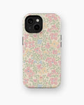 Pastel Garden Floral MagSafe iPhone Tough Case - i15 tough p1