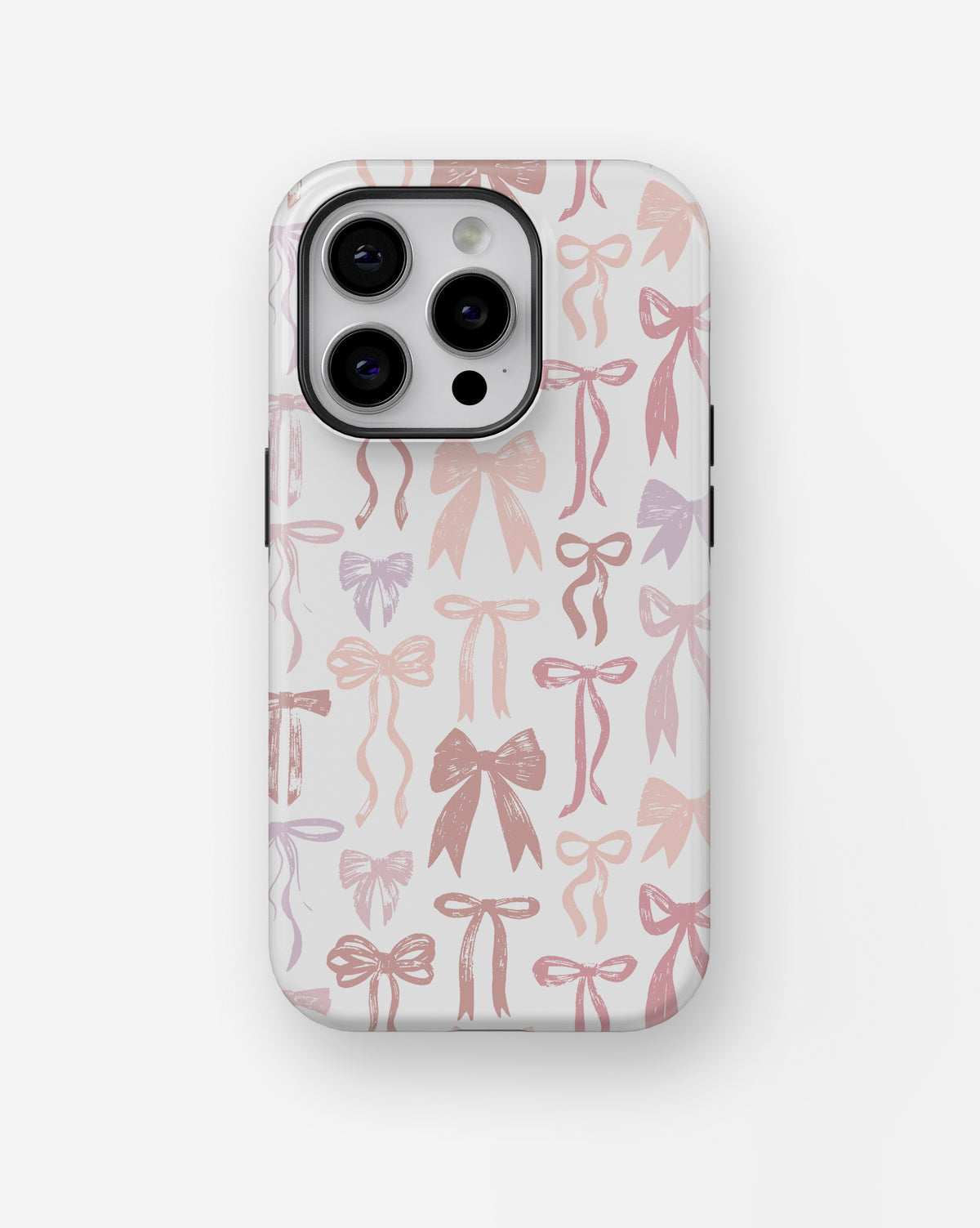 Pink Coquette Bow MagSafe iPhone Tough Case - i15 pro tough p1