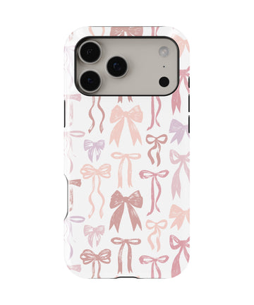 Pink Coquette Bow MagSafe iPhone Tough Case - i17PMT p1