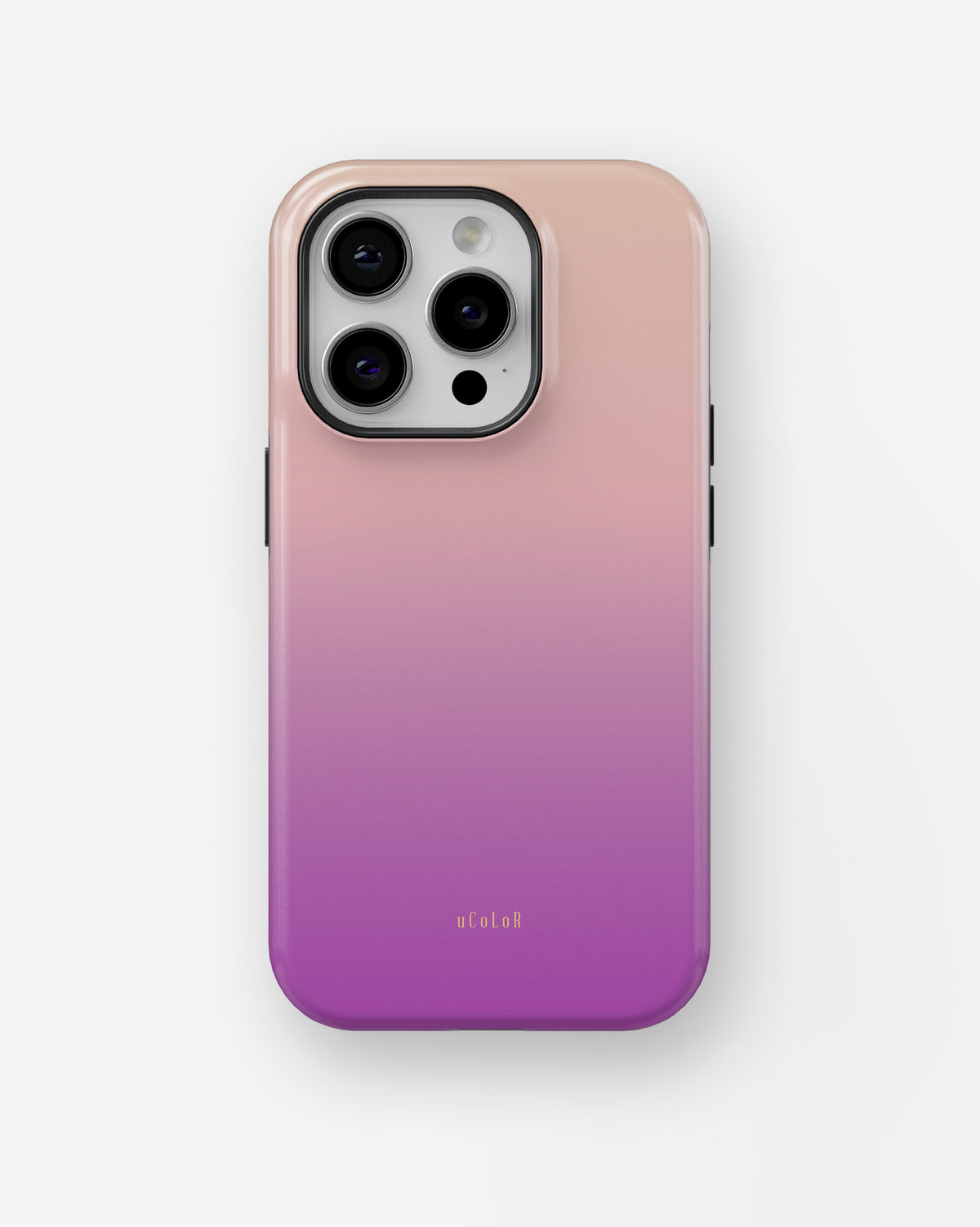 Pink Purple Ombre Gradient MagSafe iPhone Tough Case - i15 pro tough p1
