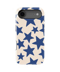 Blue Star Pattern MagSafe iPhone Tough Case - i17AT p1