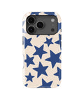 Blue Star Pattern MagSafe iPhone Tough Case - i17PT p1