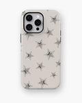 Silver Puffy Star MagSafe iPhone Tough Case - i15 pro max tough p1