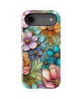 Gold Stained Glass Floral MagSafe iPhone Tough Case - i17AT p1