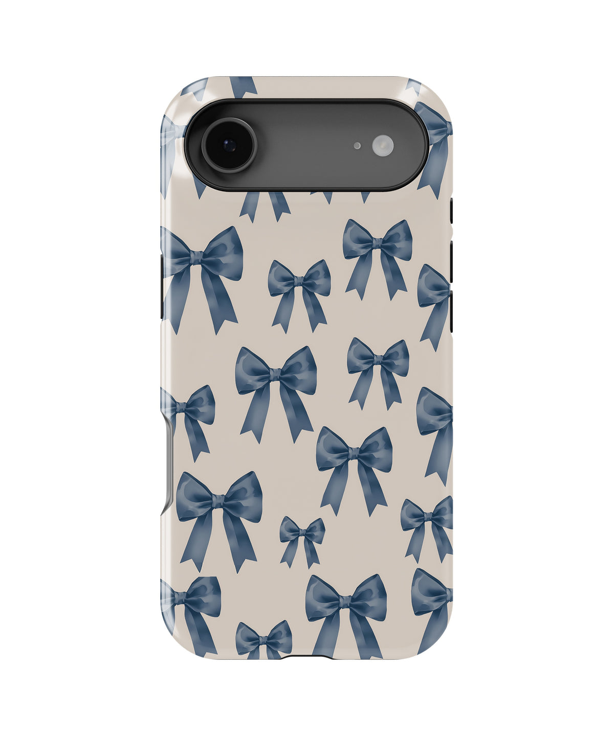 Blue Coquette Bow MagSafe iPhone Tough Case - i17AT p1