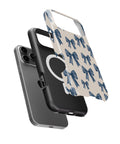 Blue Coquette Bow MagSafe iPhone Tough Case - i17PMT p11