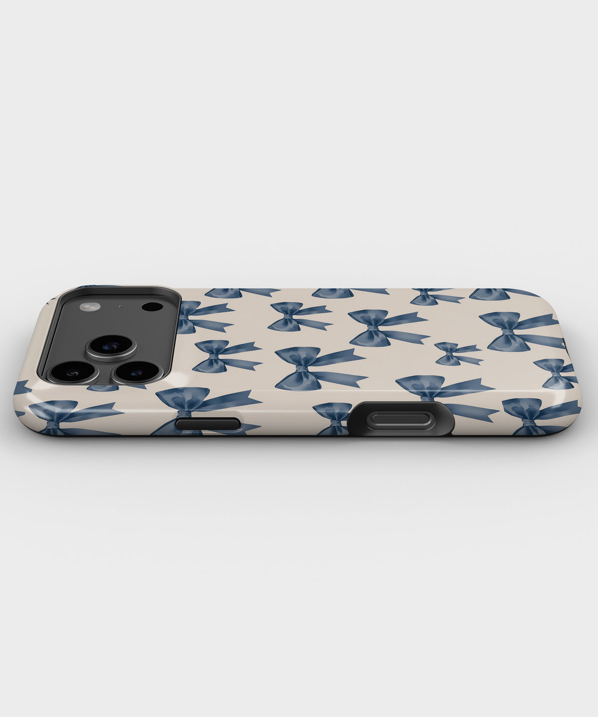Blue Coquette Bow MagSafe iPhone Tough Case - i17PMT p3