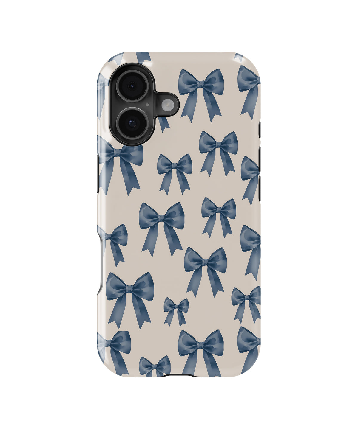 Blue Coquette Bow MagSafe iPhone Tough Case - i17T p1