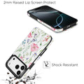 Watercolor Wildflower RFID Flip Wallet Case for iPhone 17–12 – Card Holder & Kickstand – product image 10