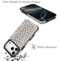 Dalmatian Spot RFID Flip Wallet Case for iPhone 17–12 – Card Holder & Kickstand – product view 12