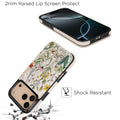 Wildflower Botanical RFID Flip Wallet Case for iPhone 17–12 – Card Holder & Kickstand – product image 10