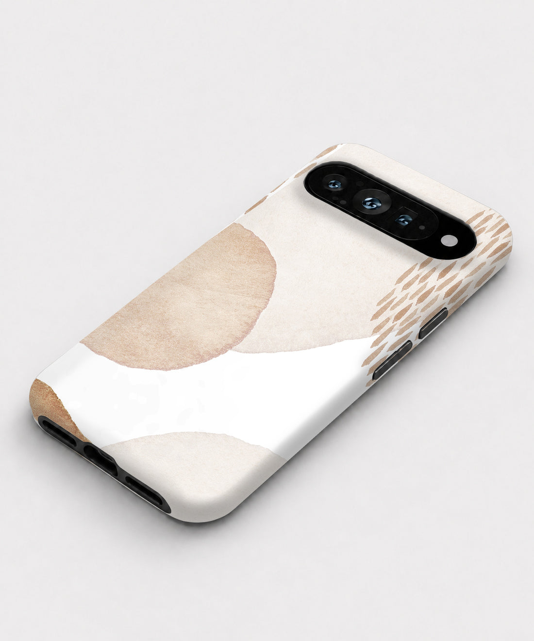 Beige Abstract Pebble Google Pixel case