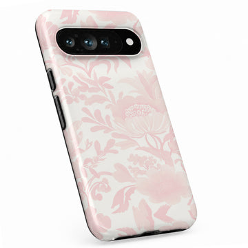 Blush Pink Floral Google Pixel case