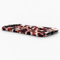 Burgundy Leopard Google Pixel Case - low-side-angle