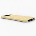 Butter Yellow Pink Polka Dots Google Pixel Case - low side angle