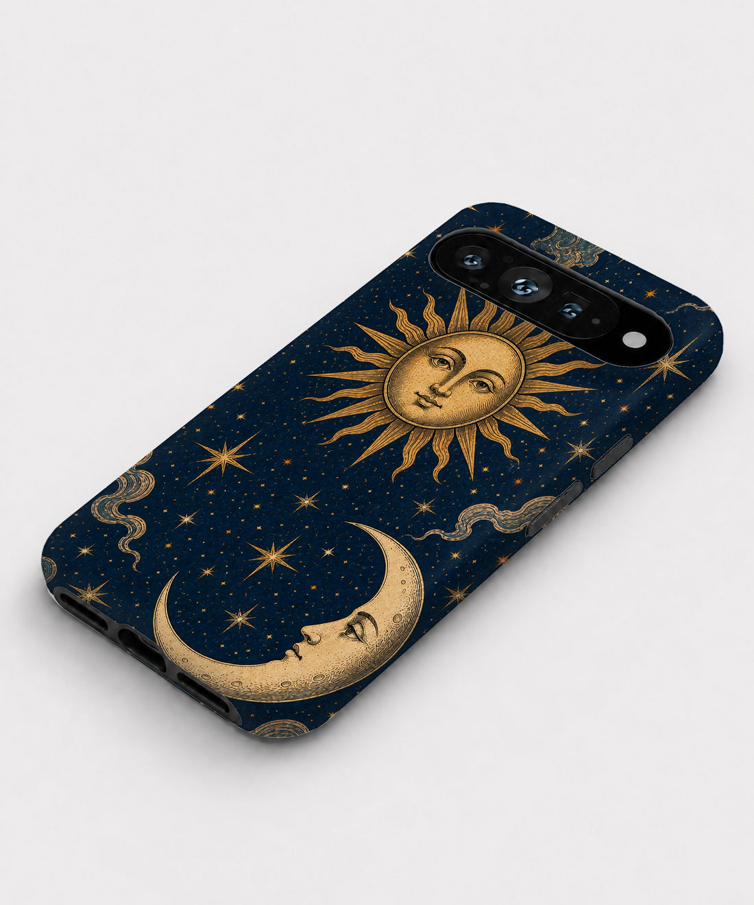 Celestial Sun and Moon Google Pixel case