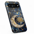 Celestial Sun Moon Compass Google Pixel case