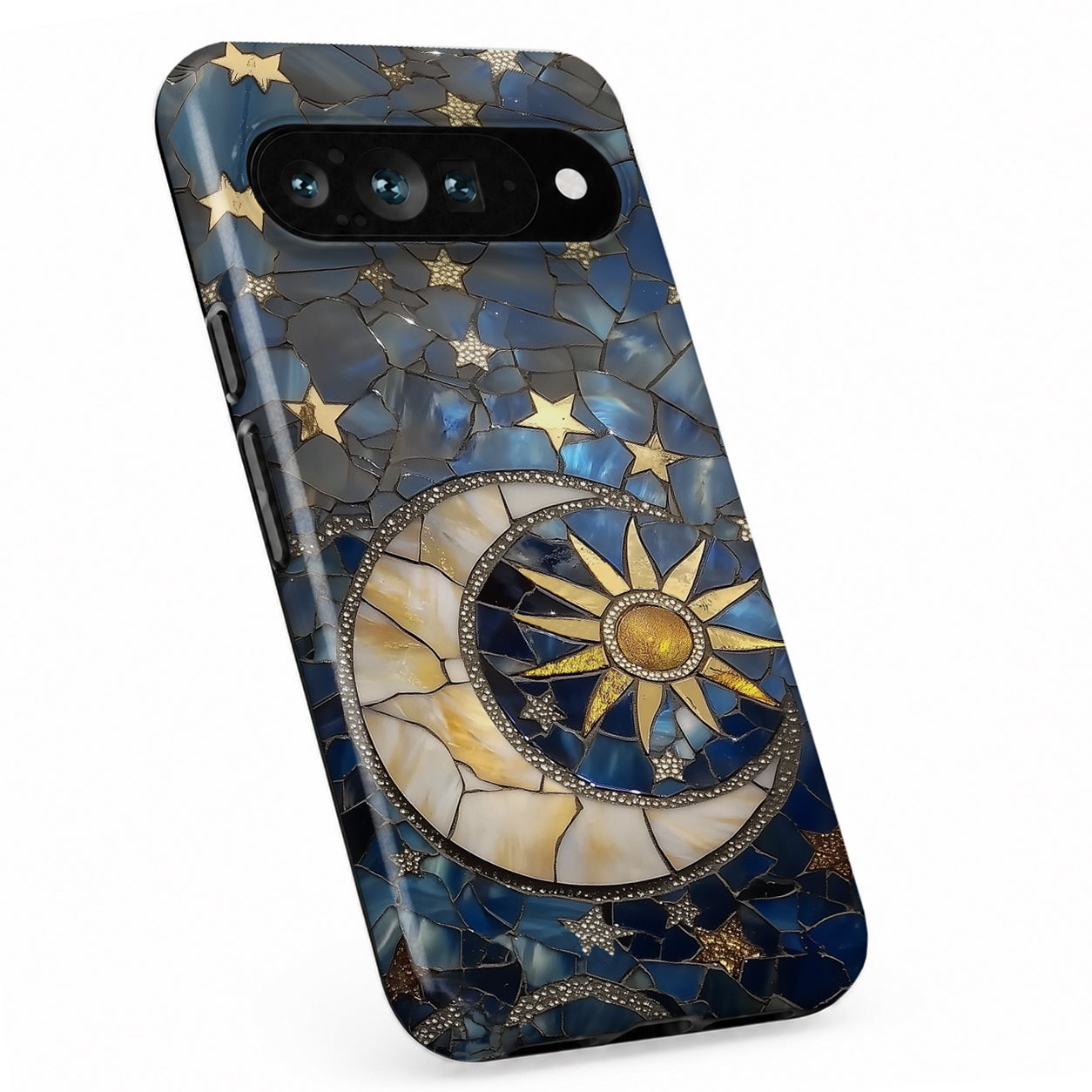 Celestial Sun Moon Compass Google Pixel case