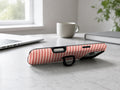 Cherry Red and White Gingham MagSafe Loop Case, shown as a hands-free kickstand