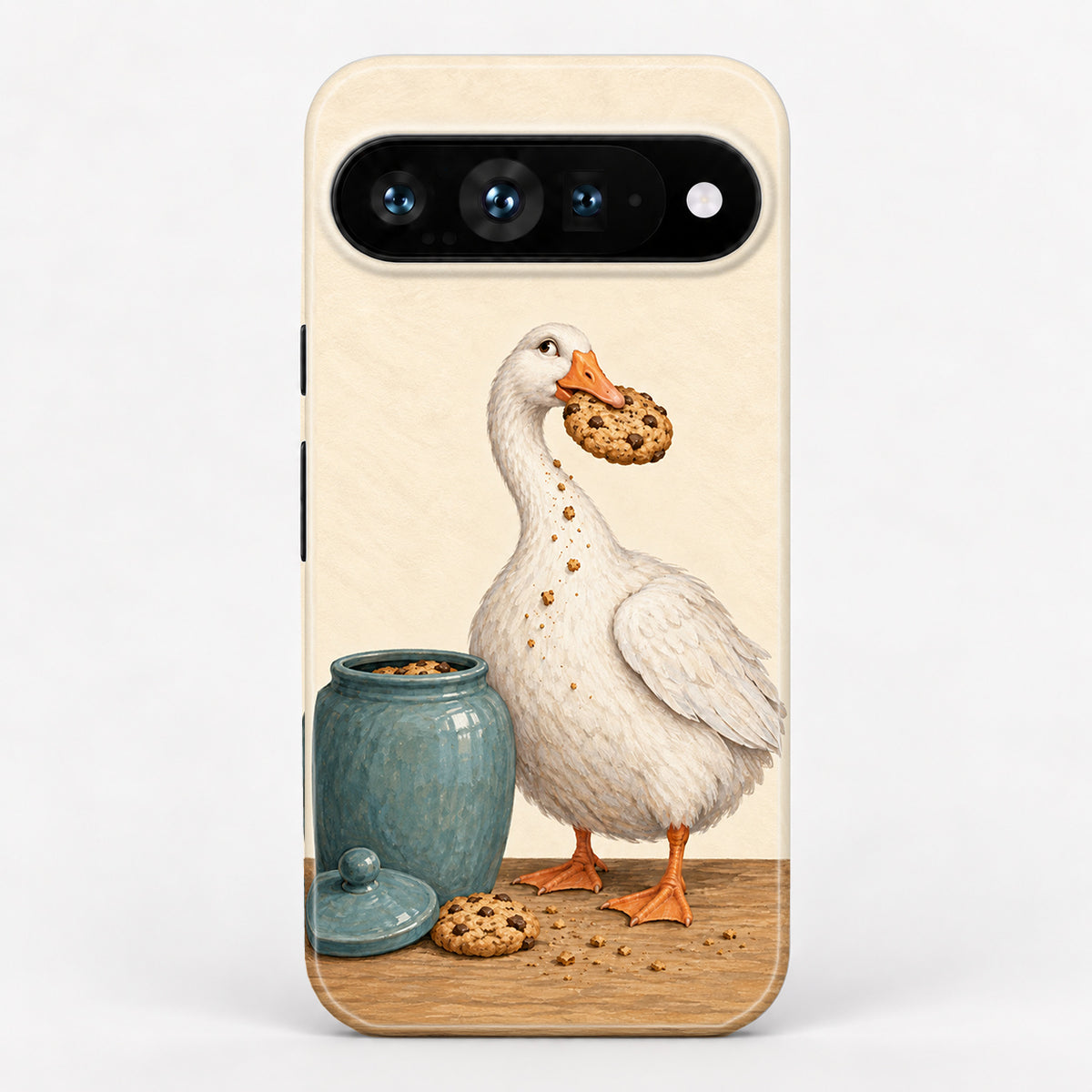 Cookie Time Goose Google Pixel Case
