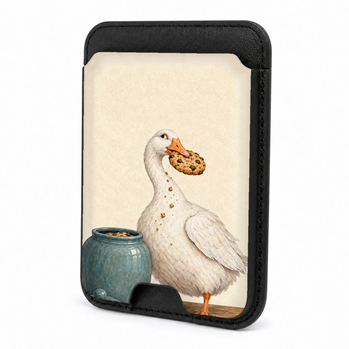 Cookie Time Goose MagSafe Card Holder