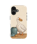 Cookie Time Goose MagSafe iPhone Tough Case, rear view, iPhone16+16Plus+17 model image group