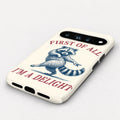 Dancing Raccoon Google Pixel Case - bottom-angle