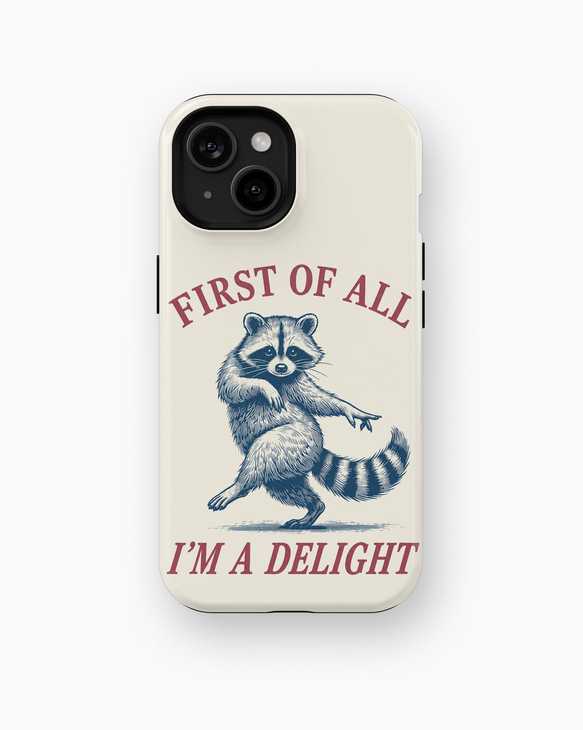 Dancing Raccoon MagSafe iPhone Tough Case - iPhone11-15-261022-2